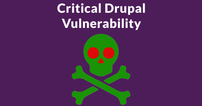 Vulnerabilidad crítica de Drupal Core - Actualizar ahora

