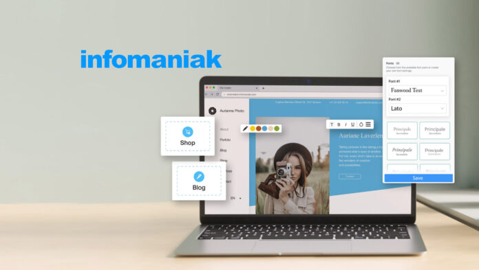 Infomaniak lanza una atractiva alternativa a Wix


